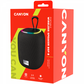 Alternative view of CANYON speaker BSP-8 10W Black