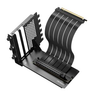 Antec PCI-E 4.0 Riser Cable Vertical Bracket Kit (200mm) - Black