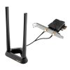 ASUS BE9400 Tri-Band Wi-Fi 7 6GHz PCIe Adapter-Black
