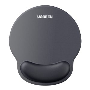 UGREEN LP668 Ergonomic Mousepad with Wrist Rest (220 x 245 mm) - Black