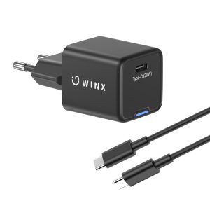 WINX POWER Essential Type-C 20W GaN Wall Charger