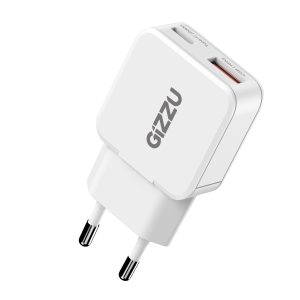 Gizzu 2-Port 20W GaN Wall Charger