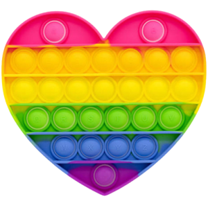 Sceedo Pop It Bubble Heart Fidget