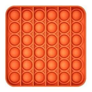 Sceedo Pop It Bubble Square Fidgt Orange Multi No Packaging