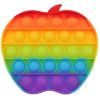 Sceedo Pop It Bubble Apple Fidget Rainbow