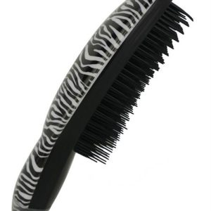 Prescott Finishing Hairbrush Zebra Strip Colour