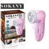 Sokany Lint Remover Rechargeable Pink