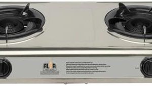 Alva Stainless Steel 2 Plate Gas Stove