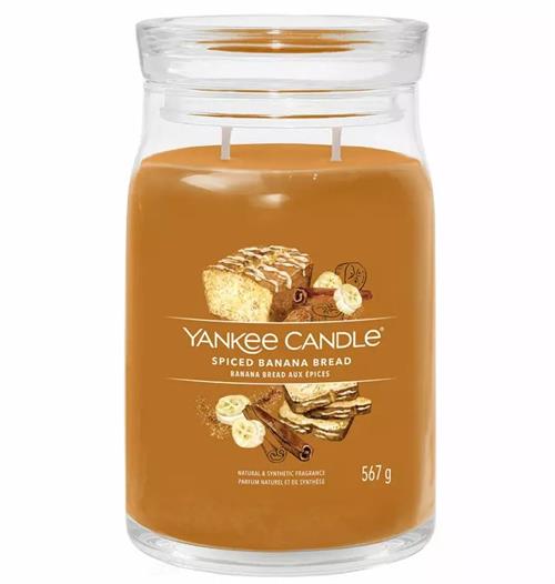 Yankee Candle Spiced Banana Bread Large Jar