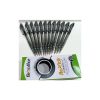 Flexoffice 0.7mm Black Retractable Gel Pens box of 12