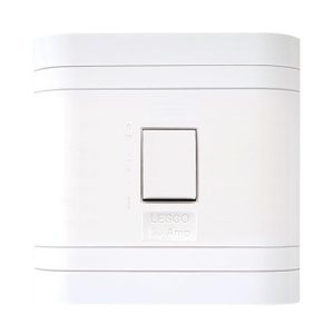 Lesco 50A 2 Pole Flush Isolator Switch